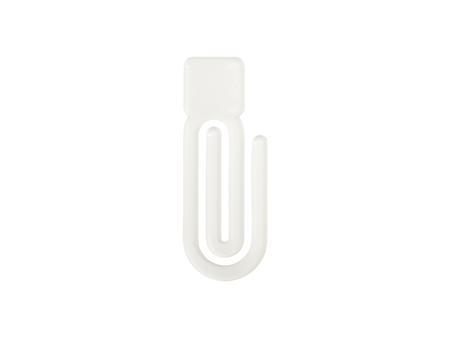 Clips de papel subacrílico (forma cuadrada, 4,8 * 12,7 * 0,4 cm)