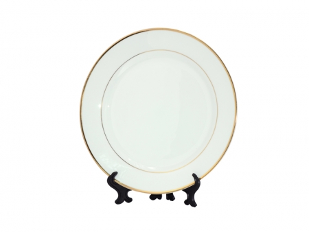 Prato com Anel 7,5&quot; (Dourado)