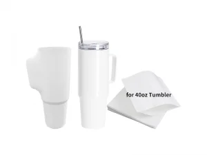 Sublimation Shrink Wrap Heating Sleeve for  40 oz Tumbler