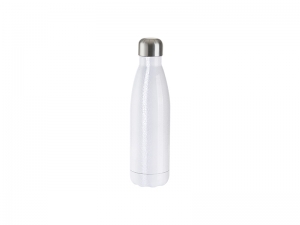 Sublimation Blanks 17oz/500ml 3D Crackle Finish Stainless Steel Water Bottle