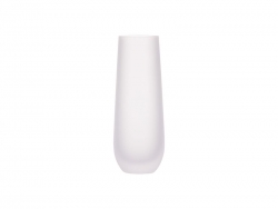 Sublimation 10oz/300ml Stemless Champagne Flutes Glass (Frosted)