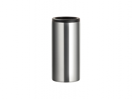 Engraving Blanks 12oz/350ml Slim Stainless Steel Skinny Can Cooler (Silver)