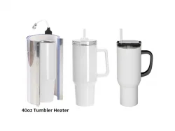 40 oz Tumbler Starter Kit with FREE! Heat Press