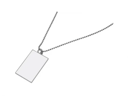 Sublimation Rectangular Dog Tag Bestsub Blanks Mugs Heat Press Laserbox Engraving Uv Dtg Printing - Rectangular Dog Tag Pendant Necklace Sublimation Rectangular Dog Tag Bestsub Blanks Mugs Heat Press Laserbox Engraving Uv Dtg Printing - Rectangular Dog Tag Pendant Necklace