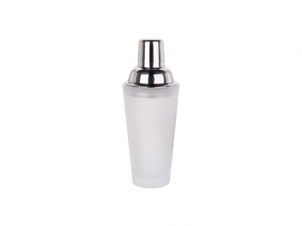 Coctelera Cristal 400ml (Plateado)