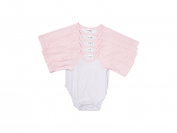 Mono Bebé Manga Larga Raglán Talla  L (Rosa,6-12M)