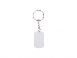 Sublimation Plastic Dog Tag (Arc-Shaped, 27*45*2mm)