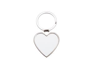 Sublimation Blank Key Chain (Heart, 4*4.5cm)