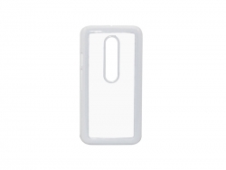 Carcasa Motorola Moto Z con inserción (Plástico, Blanco)