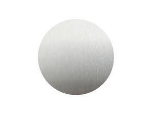 Engraving Stainless Steel Coaster(Round, Silver)