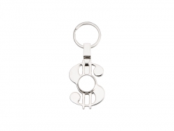 Chaveiro Spinner (Dollar, Prateado)