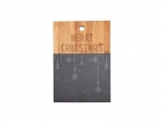 Bamboo with Slate Cutting Board (Rect,21*30cm)
