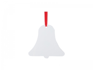Sublimation Blank Metal Bell Ornament (9.8*10.5cm)