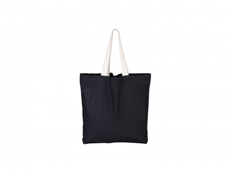 Sublimation Canvas Tote Bag(Black)