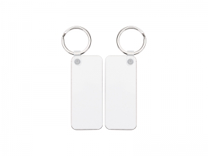 Sublimation Blanks Hardboard Key Ring (Rectangular)