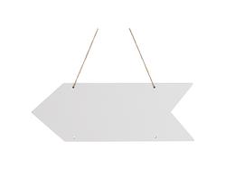 Señal Flecha Madera MDF (14*40cm)