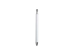 Bolígrafo de sublimación con punta de lápiz óptico (blanco)