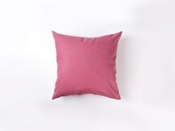 Engraving Leather Pillow Cover(Pink W/ Black, 40*40cm)