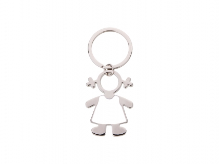 Sublimation Human Shape Key Chain (Girl)