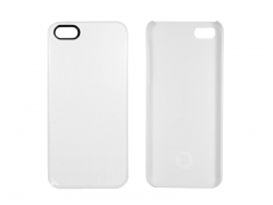 Чехол IP5K11 iPhone cover белый полированный пластик (iPhone 5 )