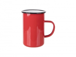 Caneca Esmaltada 15oz/450ml (Vermelho)