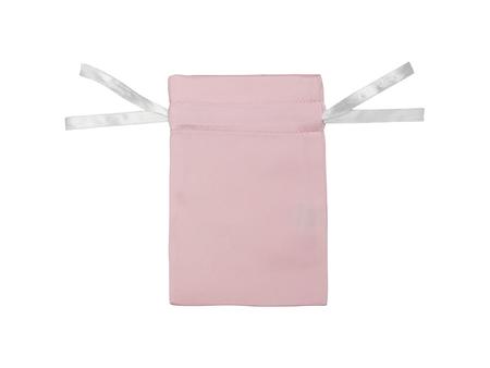 Bolsa Cordón Satén Rosa (12*17cm)