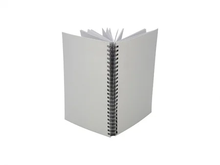 4 Pcs White Sublimation Journal Blank Note Books Sublimation Note Books  Notebooks For School Office (23X14.5Cm, A6)