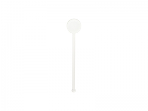 Sublimation Blanks Acrylic Drink Stirrers (3*15*0.4cm,Round Shape)