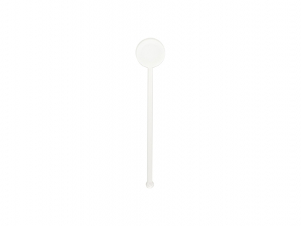 Sublimation Blanks Acrylic Drink Stirrers (3*15*0.4cm,Round Shape)