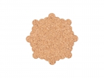 Engraving Blanks Snowflake Cork Coaster