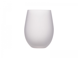 Sublimation 17oz/500ml Stemless Wine Glass (Frosted)