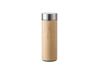 12oz/360ml Engraving Blanks Bamboo Thermal Tumbler w/ SS Lid