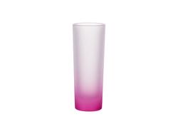 3oz Sublimation Shot Glass (Gradient Color Rose Red)