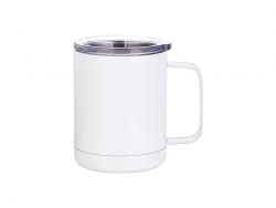 Sublimation 12oz/360ml Stainless Steel Coffee Cup (White)