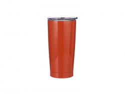 Vaso Acero Inoxidable 20oz (Naranja)