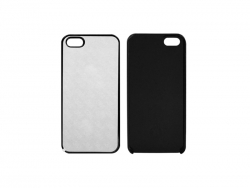 Чехол IP5K12 iPhone cover черный полированный пластик (iPhone 5 )