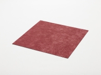 Craft Laserable Leather Sheet (Red/Black Base, 30.5*30.5cm/ 12*12in)