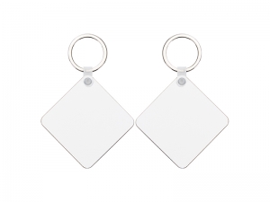 Sublimation Blanks Hardboard Key Ring(Square)