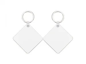 Sublimation Blanks Hardboard Key Ring(Square)
