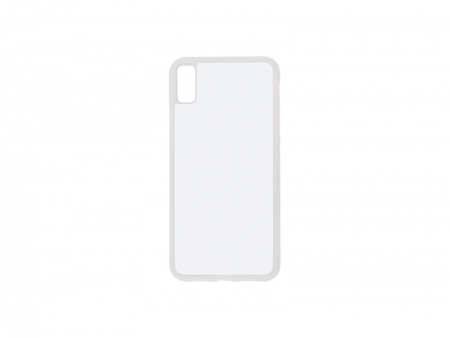 Carcasa iPhone XS Max Sin Insert (Goma, Blanco)