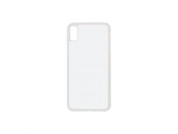 Carcasa iPhone XS Max Sin Insert (Goma, Blanco)