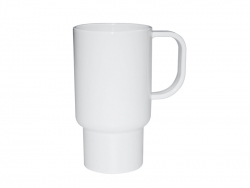 Mug plastique 450 ml blanc Sublimation Transfert Thermique