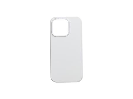 iPhone 16 Pro Cover con insert (Plástico, Blanco)