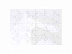 Puzzle MDF 25 x 17,5 cm 30 pièces Sublimation Transfert Thermique