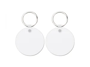 Sublimation Blanks Hardboard Key Ring(Round)