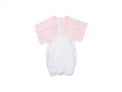 Pijama Bebé Manga Larga Raglán Talla XL (Rosa,12-18M)