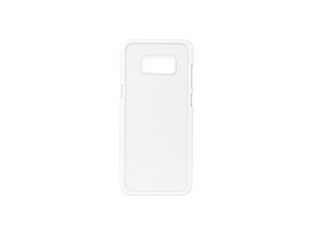 Carcasa para Samsung 2017 Galaxy J3 Prime con inserción (Plástico,Blanco)
