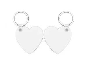 Sublimation Blanks Hardboard Key Ring(Heart)