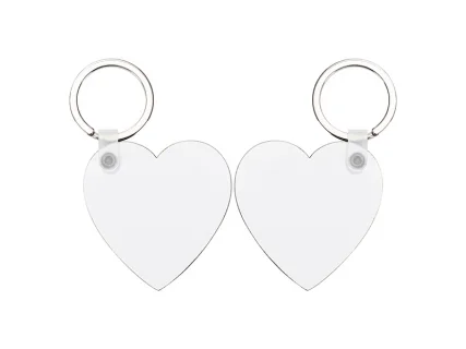 Sublimation Blanks Hardboard Key Ring(Heart)