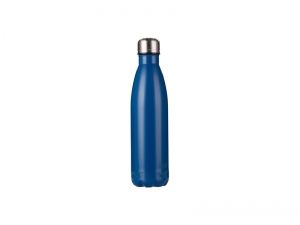 Sublimation 17oz/500ml Stainless Steel Cola Bottle (Dark Blue)